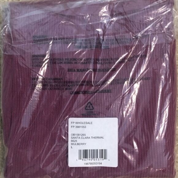 Free People Santa Clara Thermal Pullover - Picture 4 of 4